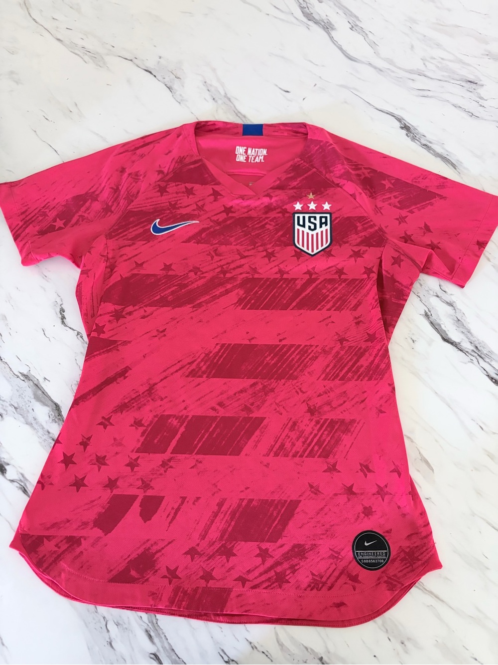 USA Pink Nike Soccer Jersey